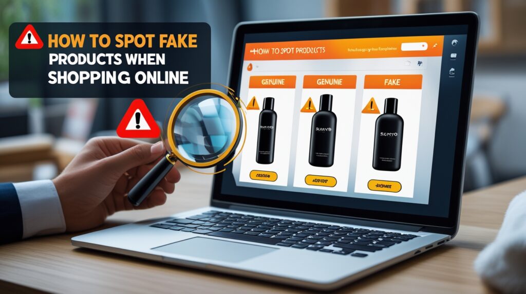 How to Spot Fake Products When Shopping Online